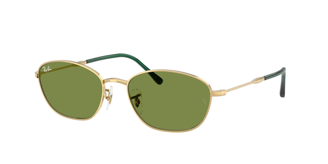 Óculos de sol ray-ban rb3749 001/4e dorado irregular femenino tamanho 55mm - Vista principal