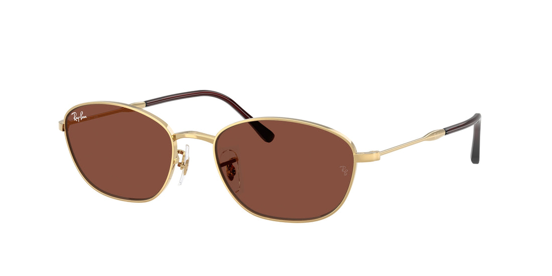 Óculos de sol ray-ban rb3749 001/c5 dorado irregular femenino tamanho 58mm - Vista principal