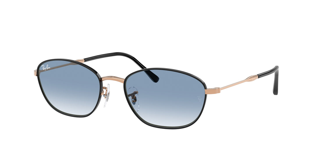 Óculos de sol ray-ban rb3749 92723f negro irregular femenina tamanho 55mm - Vista principal