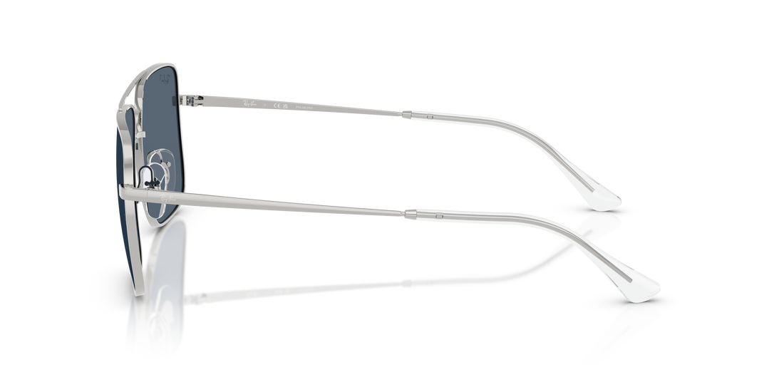 Lunettes de soleil ray-ban rb3758 ari 003/2v plateado square unisex taille 54mm - Vue détaillée