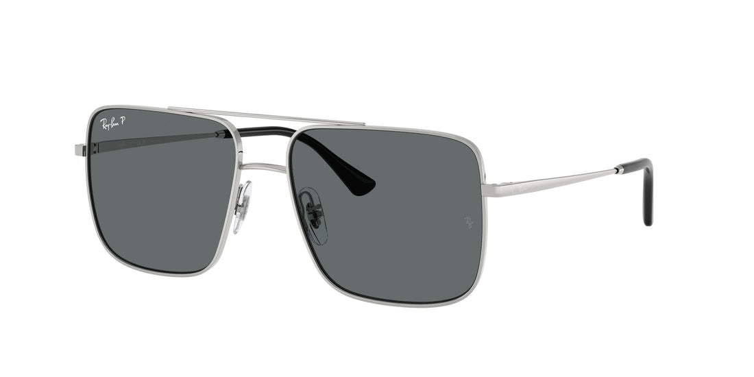 Sunglasses ray-ban rb3758 ari 003/81 plateado square unisex size 56mm - Main view