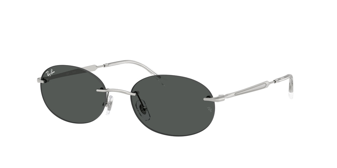 Óculos de sol ray-ban rb3767 003/87 plateado oval unisex tamanho 54mm - Vista principal