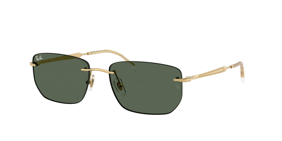 Gafas de sol ray-ban rb3768 001/71 dorado irregular unisex talla 56mm - Vista principal