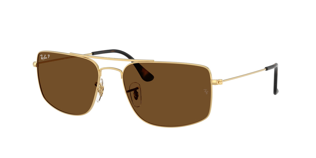 Óculos de sol ray-ban rb3779 explorer 3 001/57 dorado square unisex tamanho 59mm - Vista principal