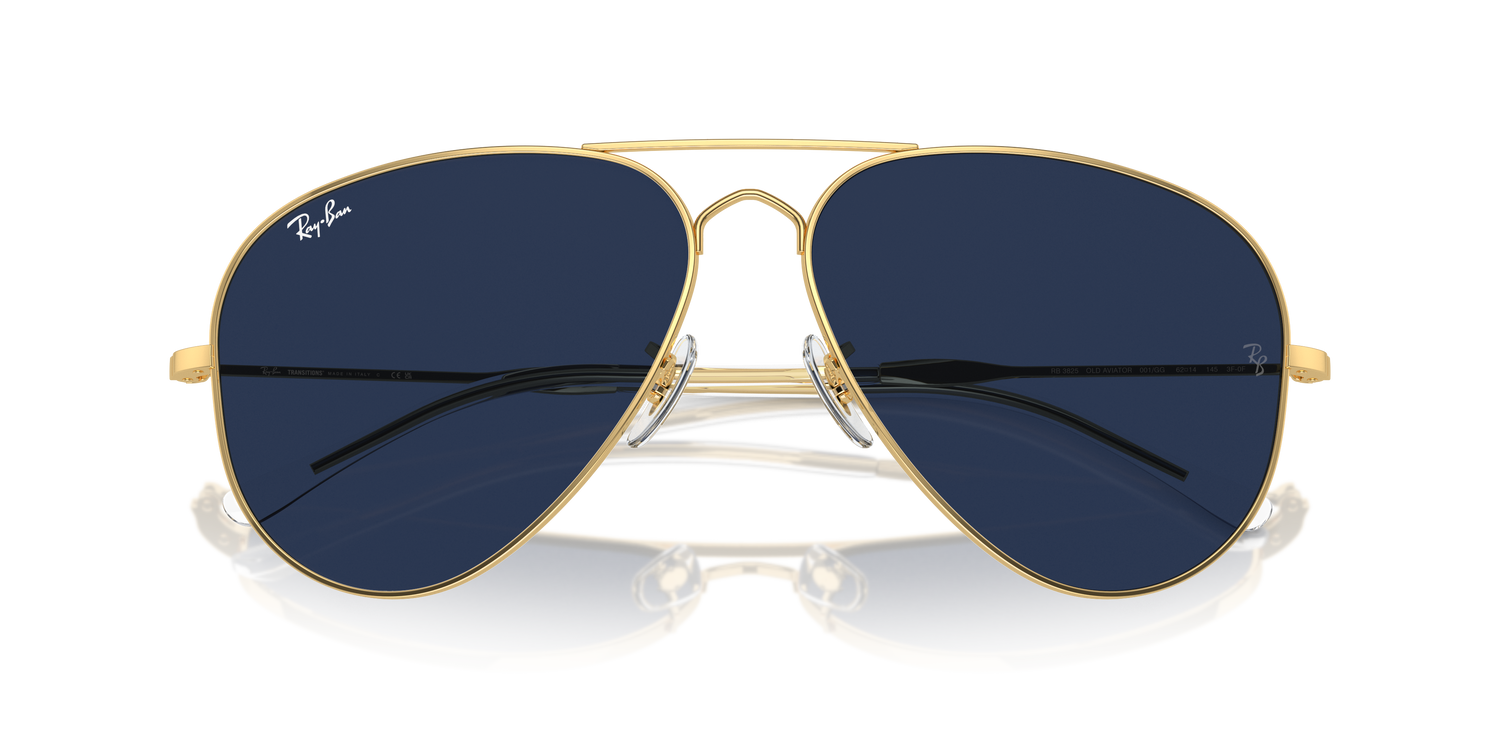 RAY-BAN RB3825 OLD AVIATOR 001/GG 58