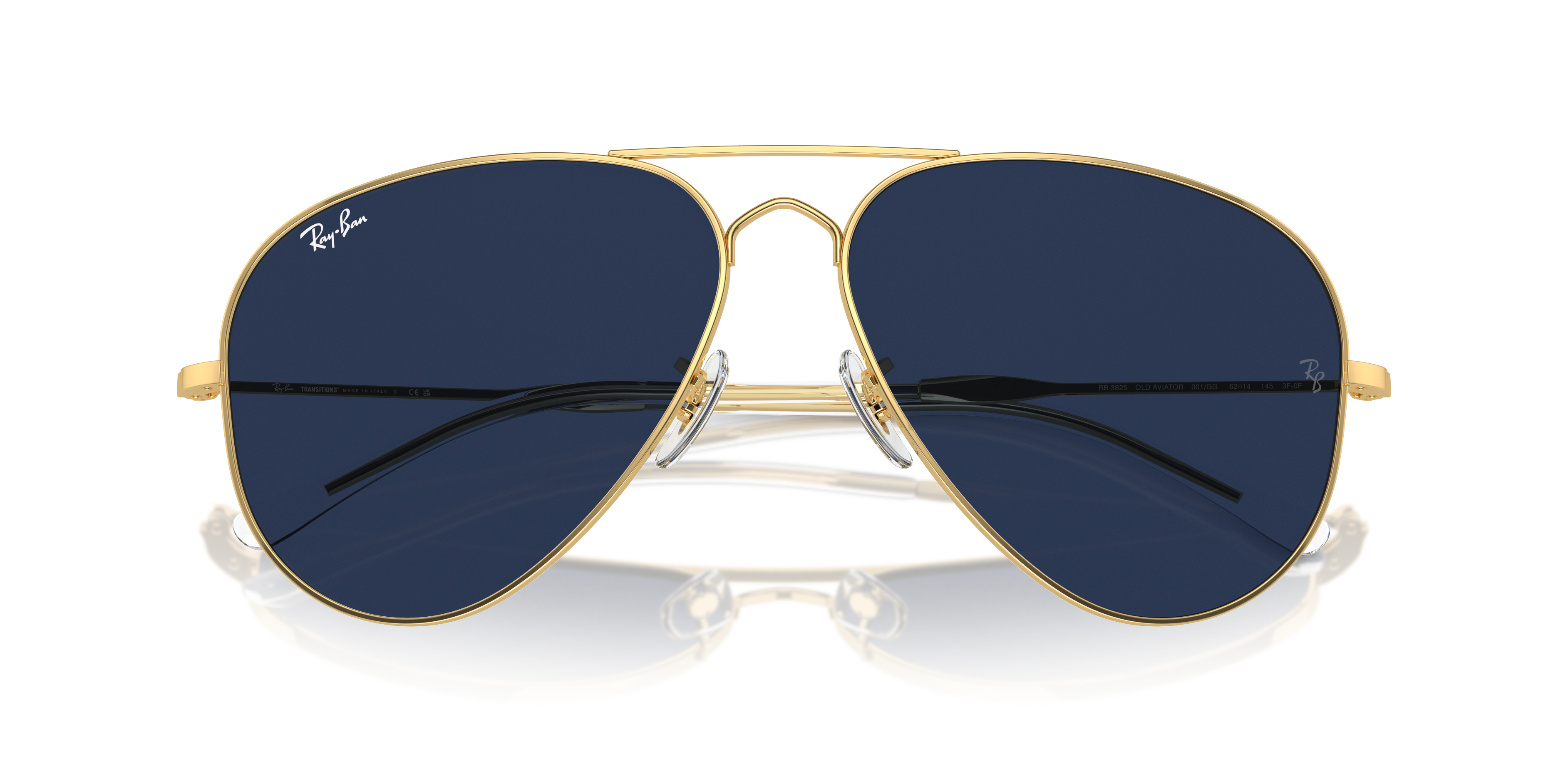 RAY-BAN RB3825 OLD AVIATOR 001/GG 58