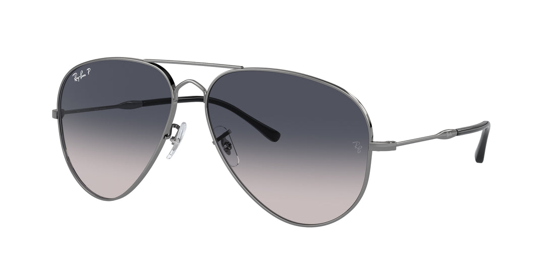 Óculos de sol ray-ban rb3825 old aviator 004/78 gris pilot unisex tamanho 62mm - Vista principal