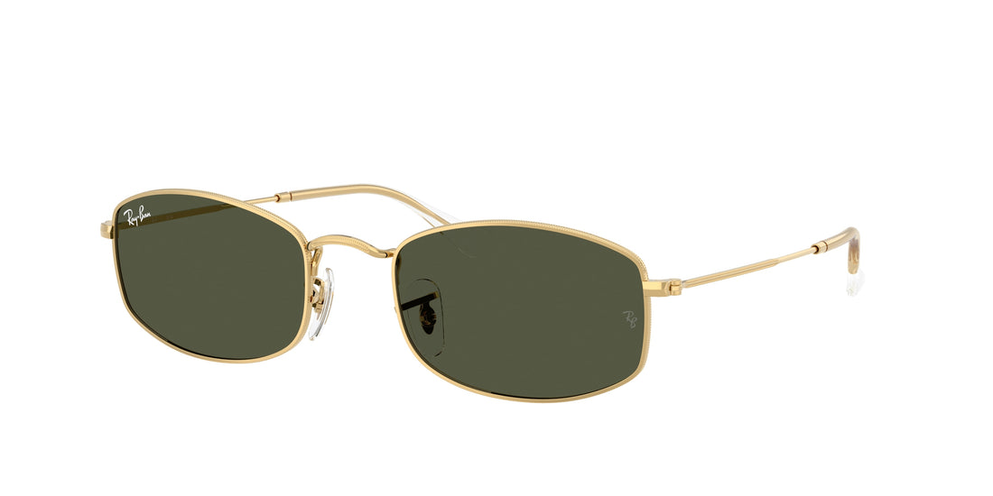 Óculos de sol ray-ban rb3832 001/31 dorado irregular unisex tamanho 52mm - Vista principal