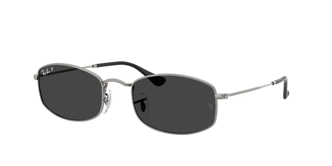 Óculos de sol ray-ban rb3832 004/48 gris irregular unisex tamanho 55mm - Vista principal