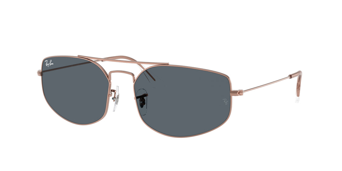 Óculos de sol ray-ban rb3845 explorer 5 9035r5 cobre irregular unisex tamanho 60mm - Vista principal