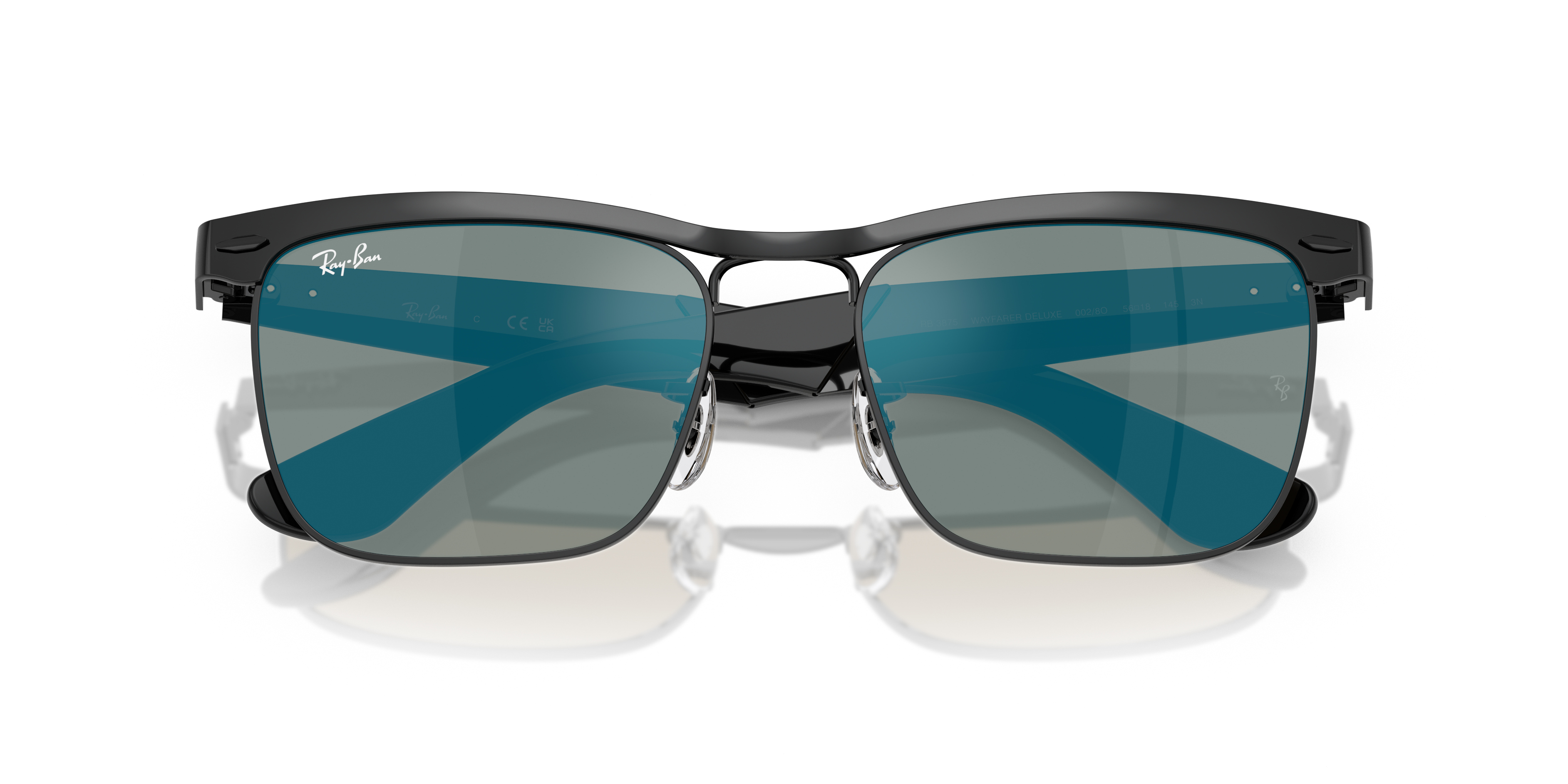 RAY-BAN RB3875 WAYFARER DELUXE 002/8O 53