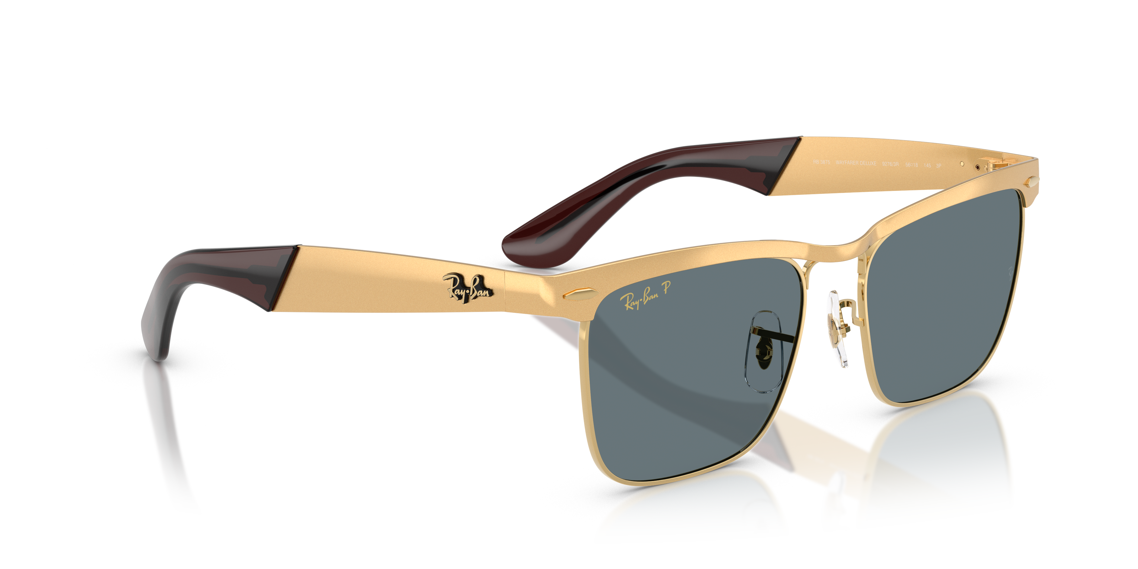 RAY-BAN RB3875 WAYFARER DELUXE 92763R 56