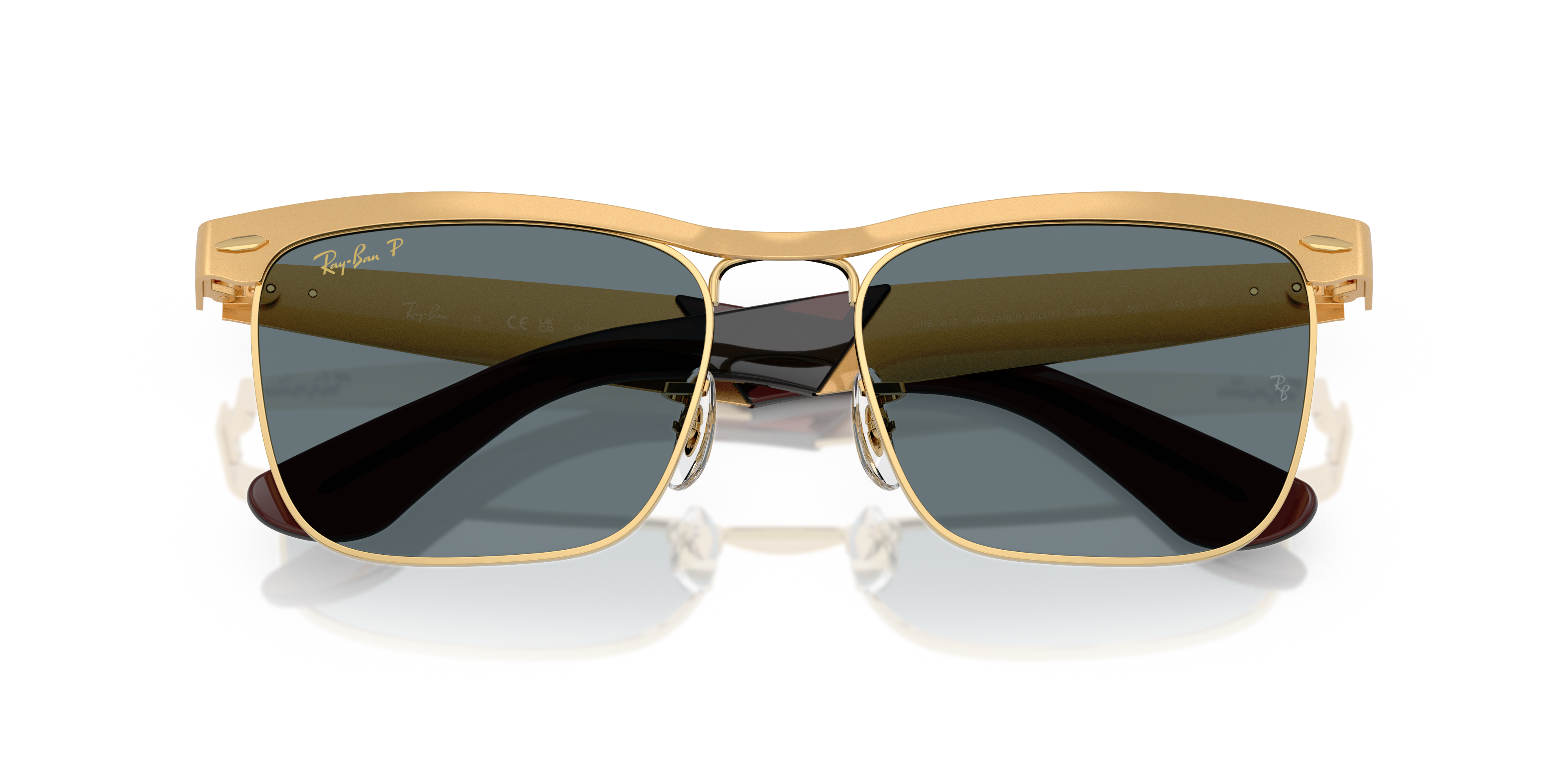 RAY-BAN RB3875 WAYFARER DELUXE 92763R 53