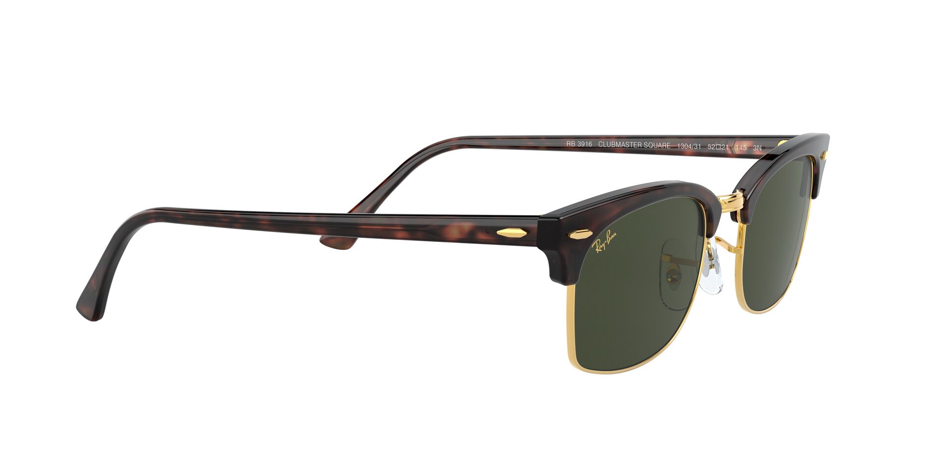 RAY-BAN RB3916 CLUBMASTER SQUARE 130431 52