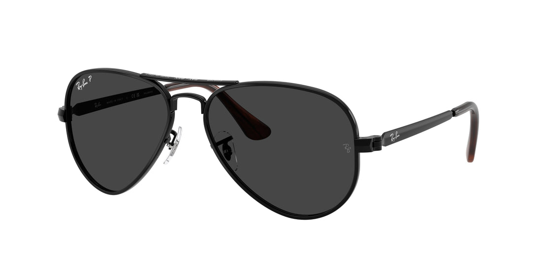 Óculos de sol ray-ban rb3925 aviator max 002/48 negro pilot unisex tamanho 62mm - Vista principal