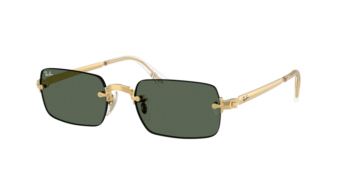 Gafas de sol ray-ban rb3928 001/71 dorado oval unisex talla 54mm - Vista principal
