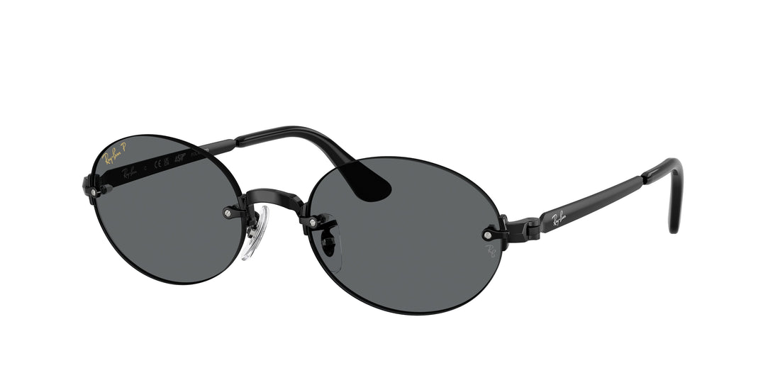 Occhiali da sole ray-ban rb3929 002/81 negro oval unisex taglia 54mm - Vista principale