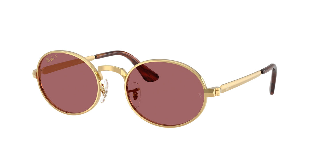 Occhiali da sole ray-ban rb3931 001/af dorado pillow unisex taglia 54mm - Vista principale