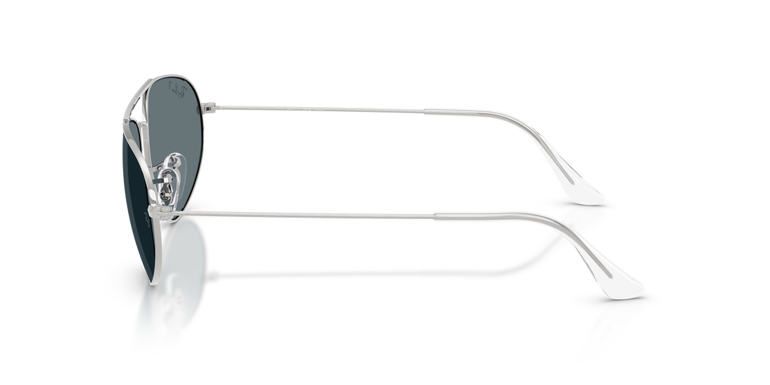 Óculos de sol ray-ban rb3945 003/3r plateado irregular unisex tamanho 60mm - Vista de detalhe