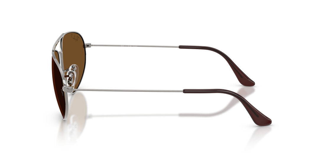 Óculos de sol ray-ban rb3945 004/57 gris irregular unisex tamanho 62mm - Vista de detalhe