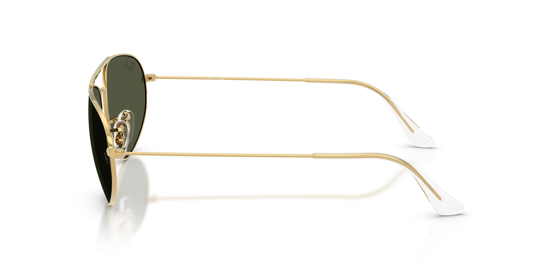Óculos de sol ray-ban rb3945 919631 dorado irregular unisex tamanho 60mm - Vista de detalhe