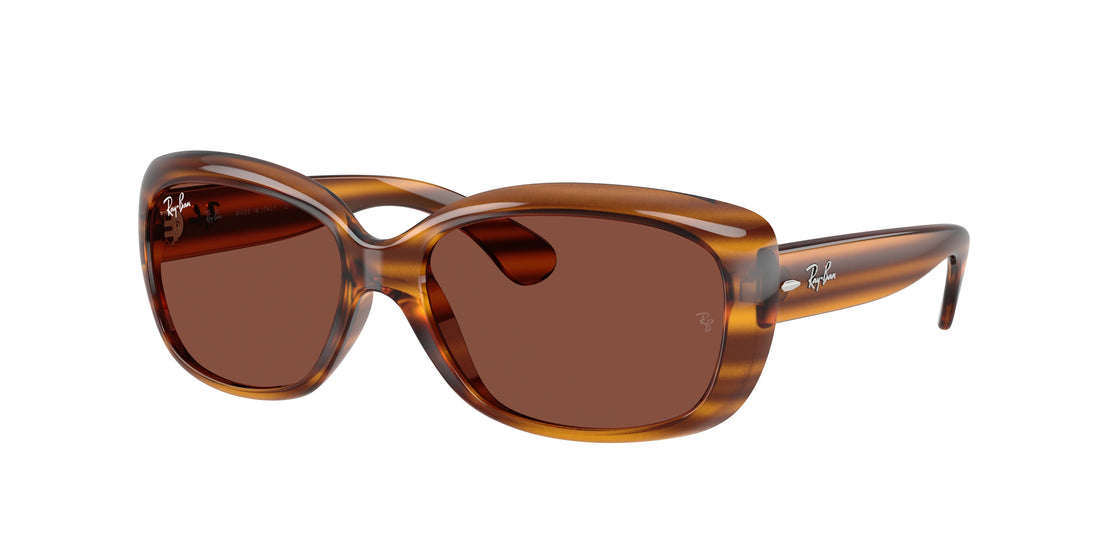 Óculos de sol ray-ban rb4101 jackie ohh 820/c5 rojo butterfly femenino tamanho 58mm - Vista principal