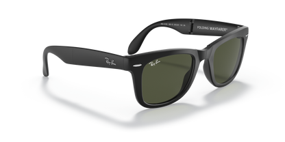 RAY-BAN RB4105 FOLDING WAYFARER 601S 50