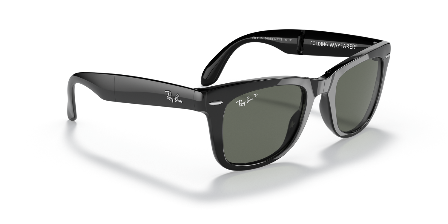 RAY-BAN RB4105 FOLDING WAYFARER 601/58 54