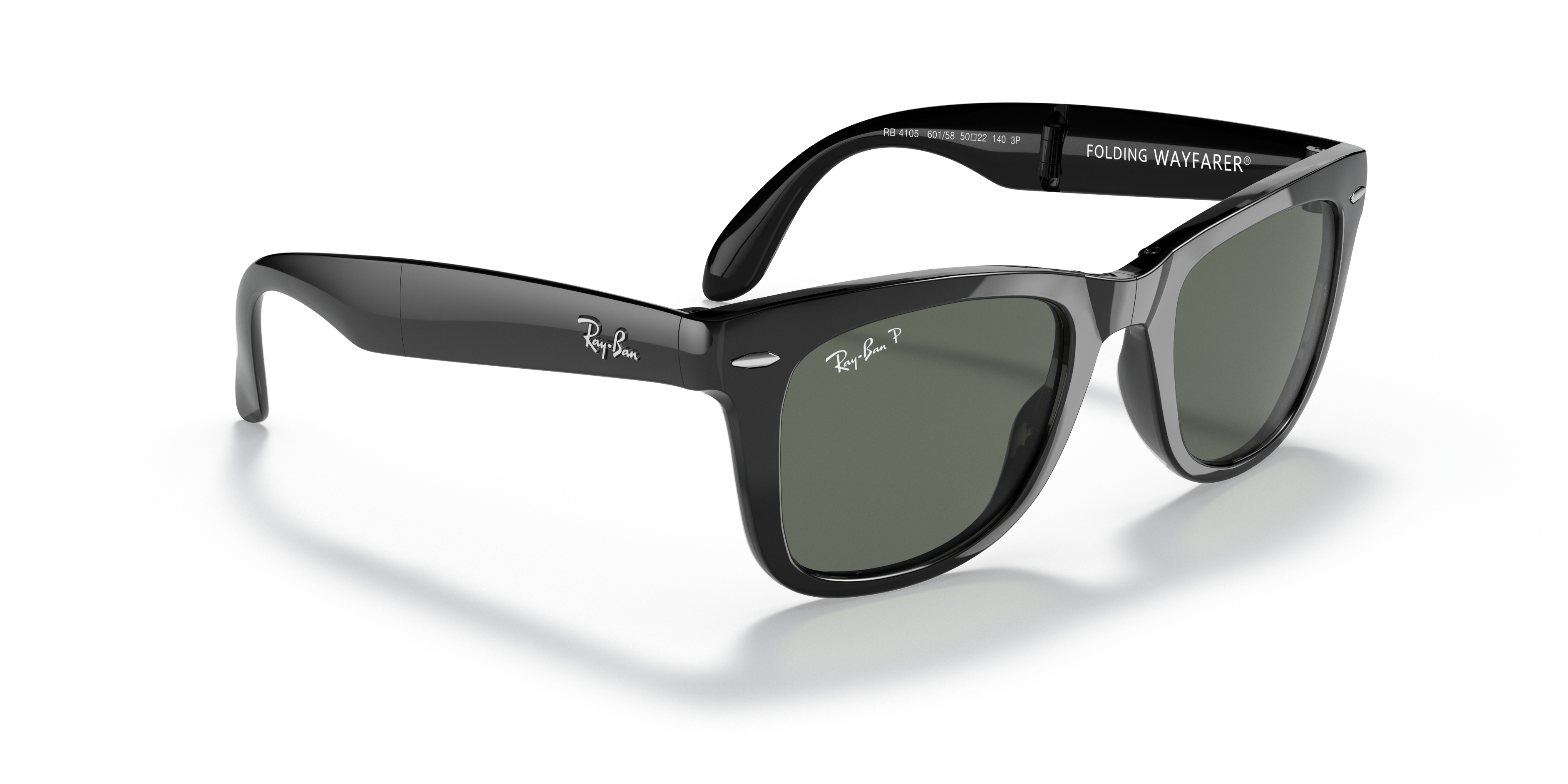 RAY-BAN RB4105 FOLDING WAYFARER 601/58 54