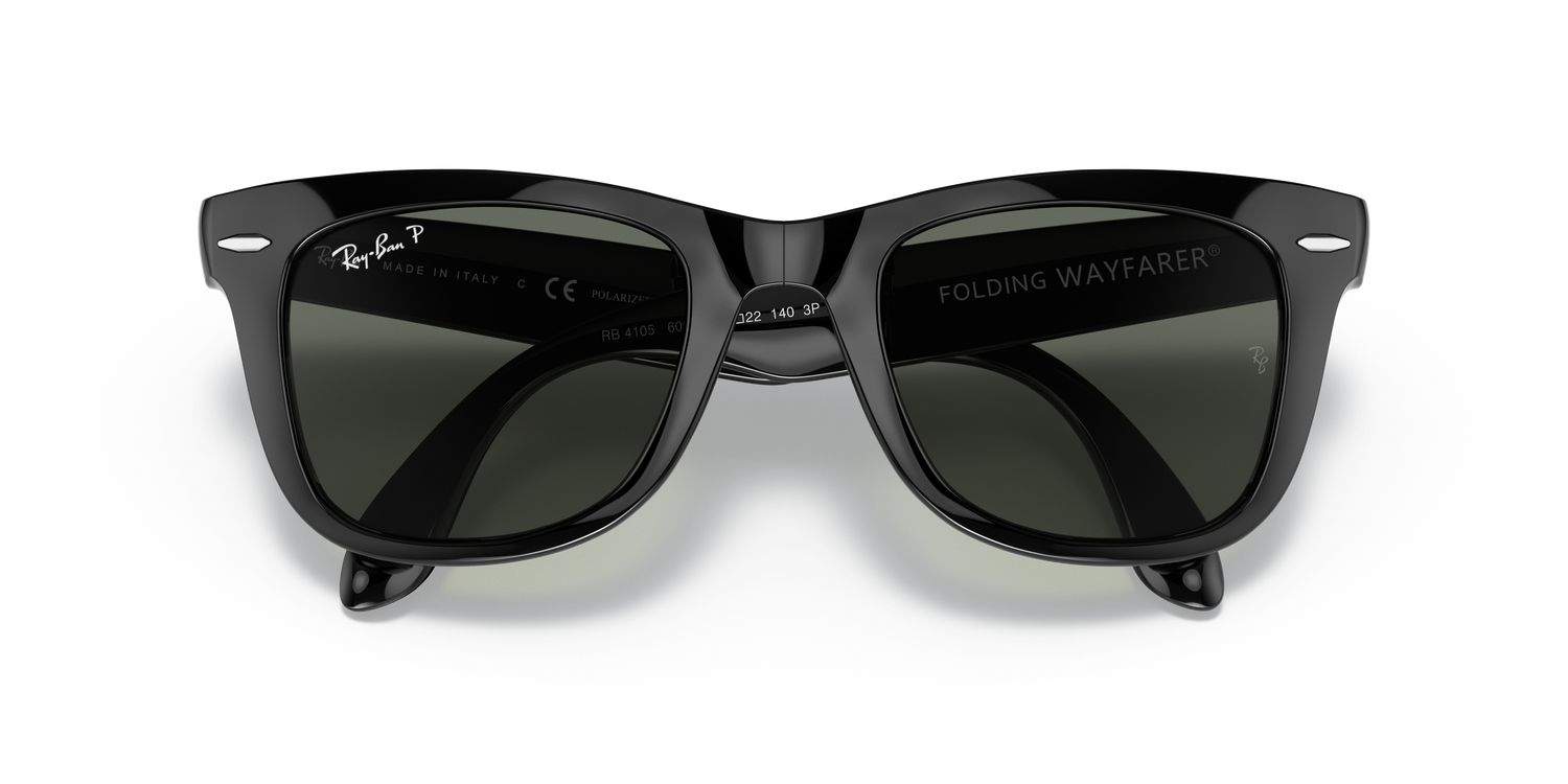 RAY-BAN RB4105 FOLDING WAYFARER 601/58 50