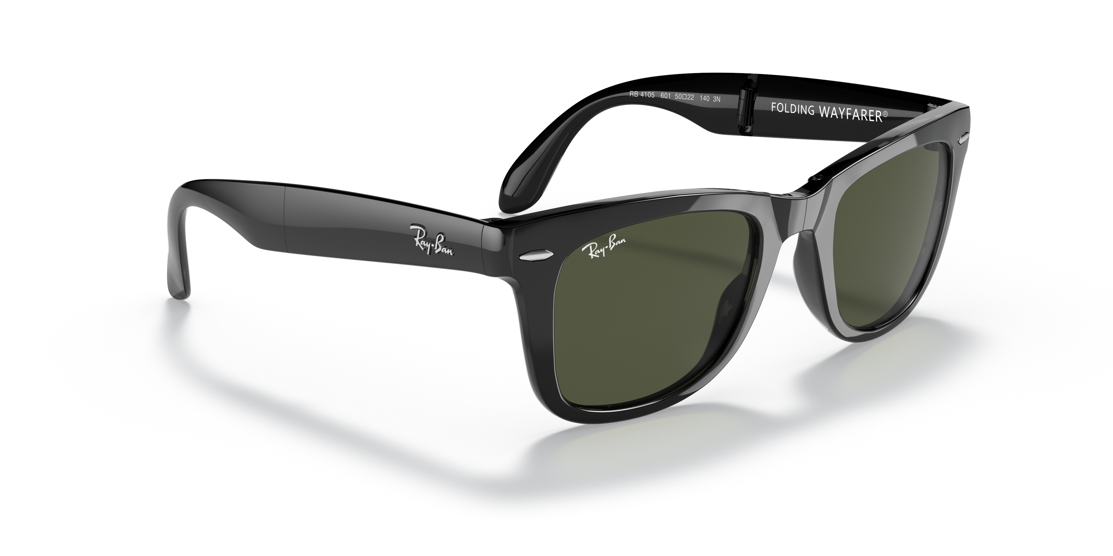 RAY-BAN RB4105 FOLDING WAYFARER 601 54