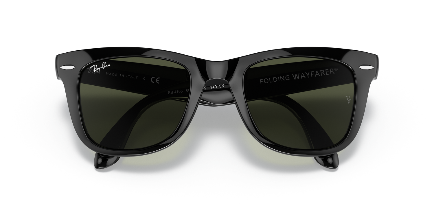 RAY-BAN RB4105 FOLDING WAYFARER 601 54