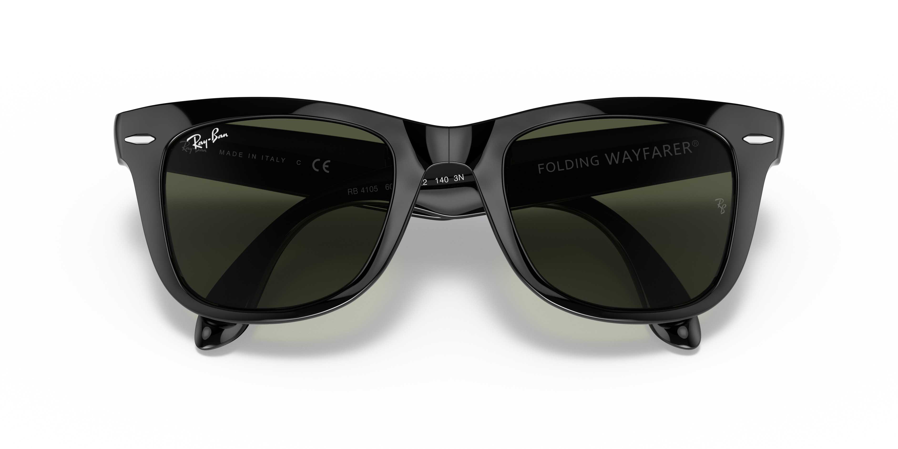 RAY-BAN RB4105 FOLDING WAYFARER 601 54