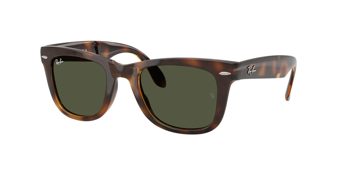 Gafas de sol ray-ban rb4105 folding wayfarer 710/31 havana square masculina talla 50mm - Vista principal