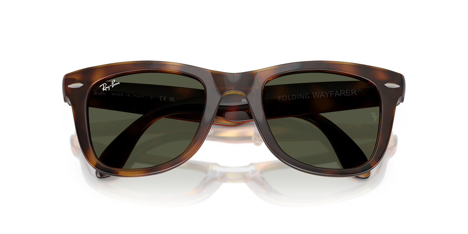 RAY-BAN RB4105 FOLDING WAYFARER 710/31 50