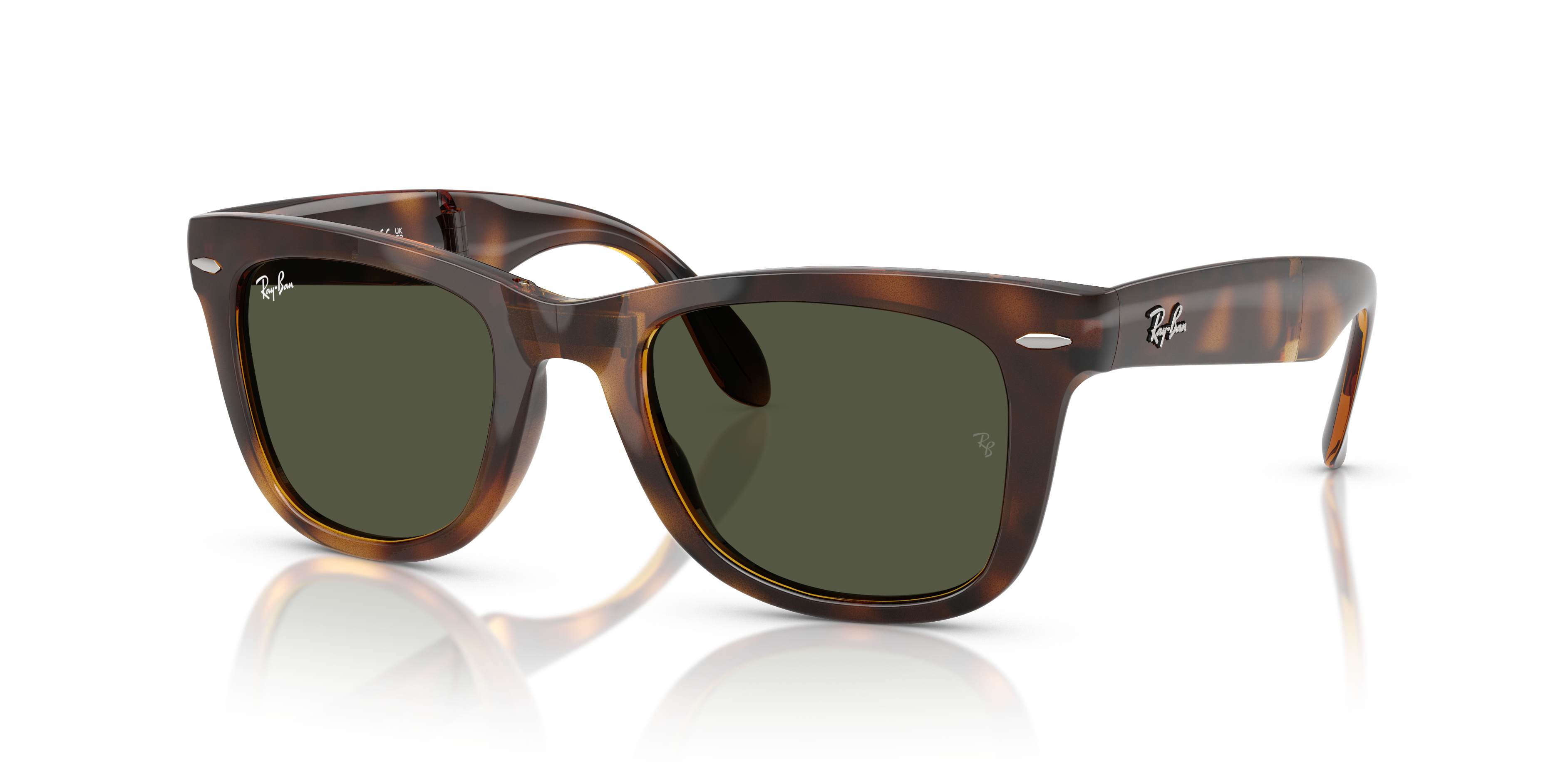 RAY-BAN RB4105 FOLDING WAYFARER 710/31 50