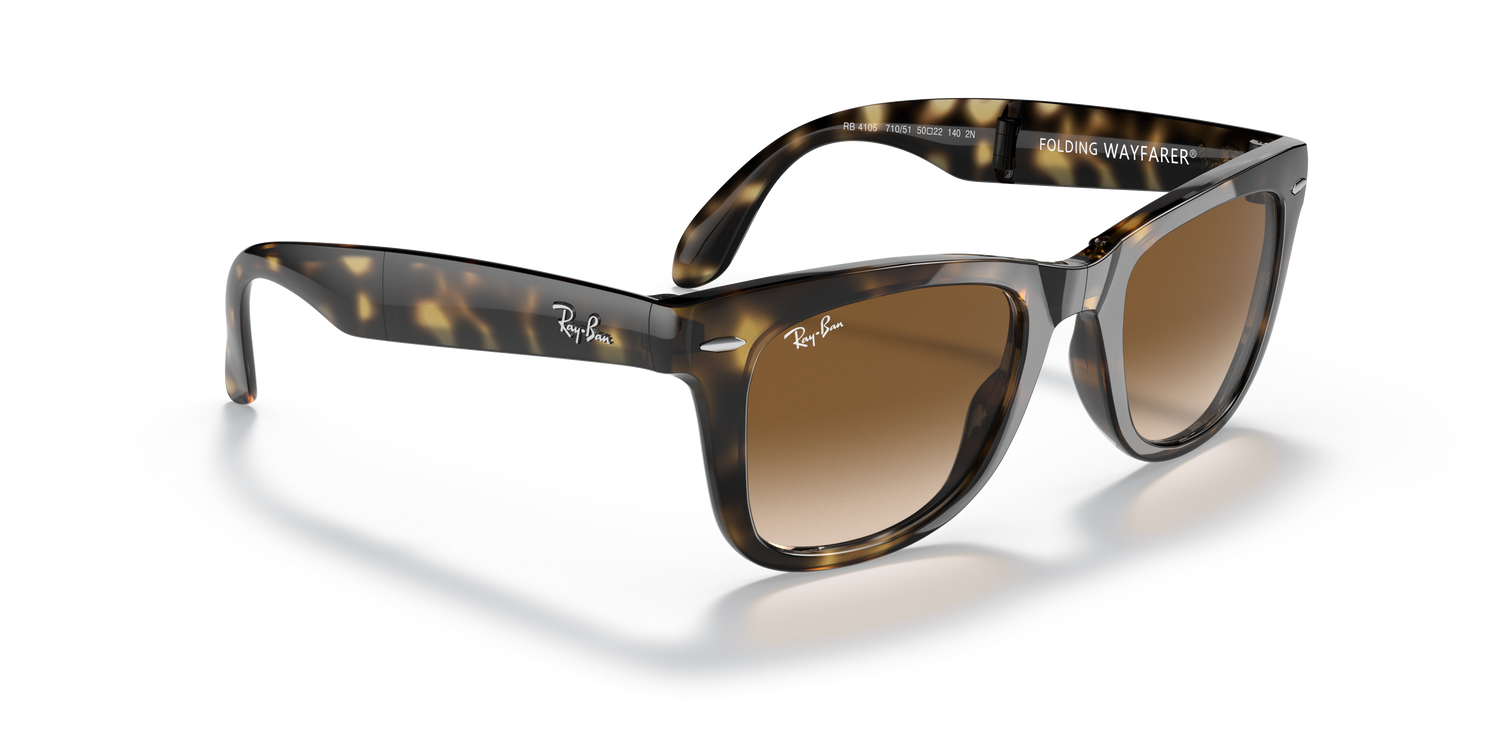 RAY-BAN RB4105 FOLDING WAYFARER 710/51 50