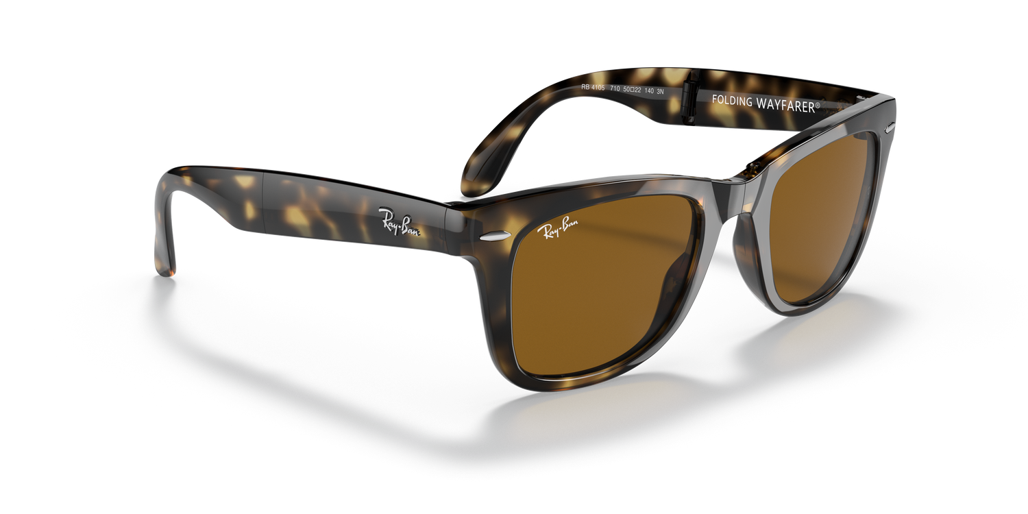 RAY-BAN RB4105 FOLDING WAYFARER 710 54
