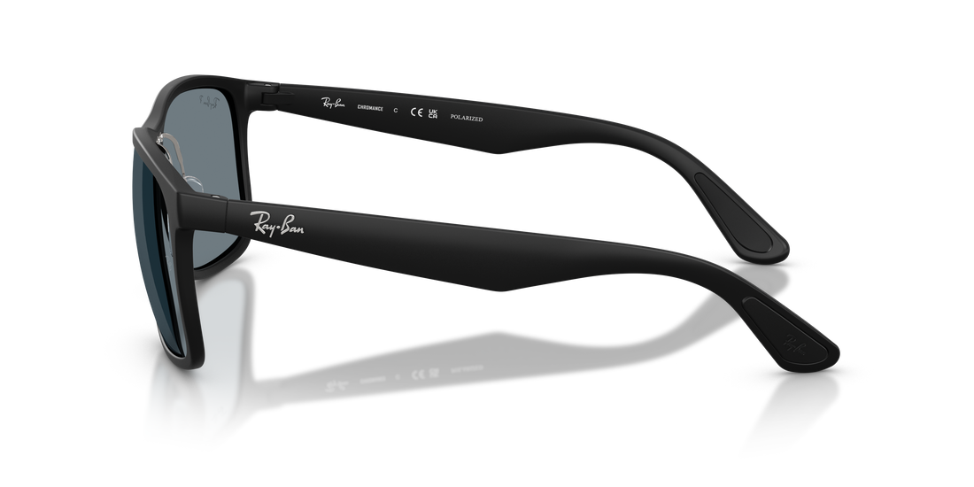 Óculos de sol ray-ban rb4264 601s80 negro square masculino tamanho 58mm - Vista de detalhe