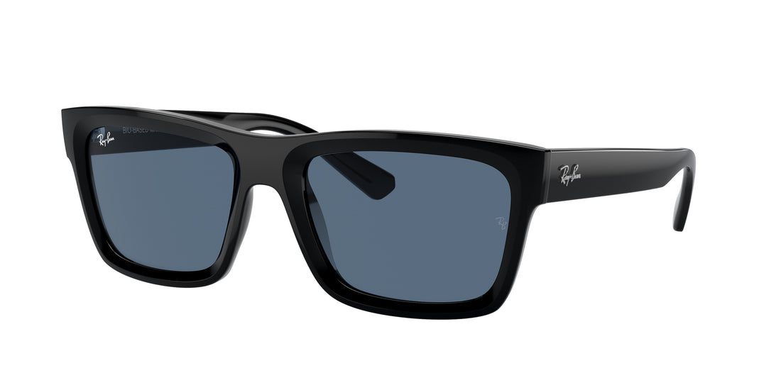 Óculos de sol ray-ban rb4396 warren 667780 negro rectangular unisex tamanho 57mm - Vista principal