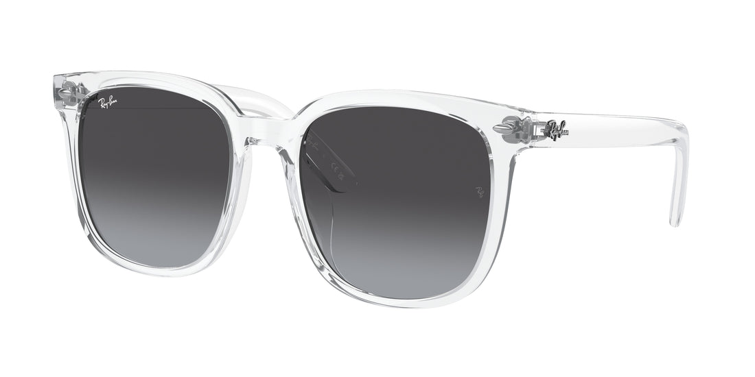Óculos de sol ray-ban rb4401d 64478g transparente square unisex tamanho 57mm - Vista principal