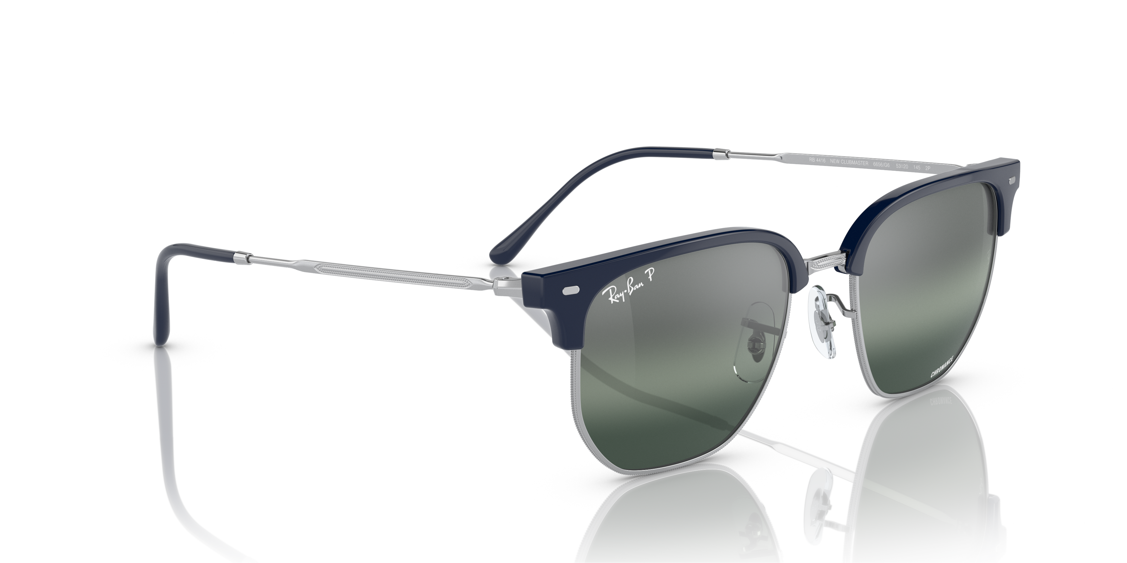RAY-BAN RB4416 NEW CLUBMASTER 6656G6 51