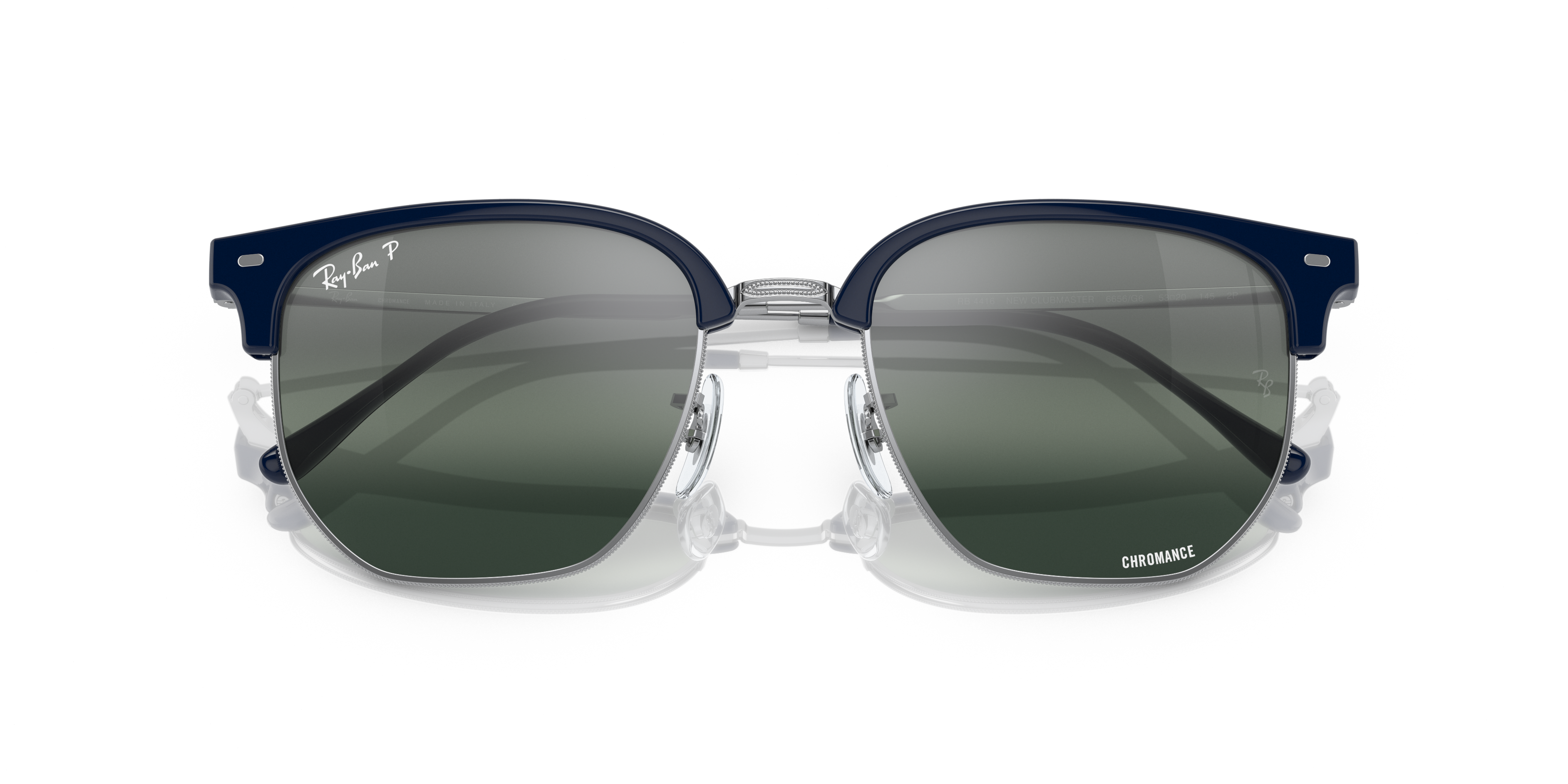 RAY-BAN RB4416 NEW CLUBMASTER 6656G6 51