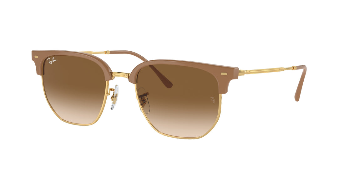 Óculos de sol ray-ban rb4416 new clubmaster 672151 unisex tamanho 53mm - Vista principal