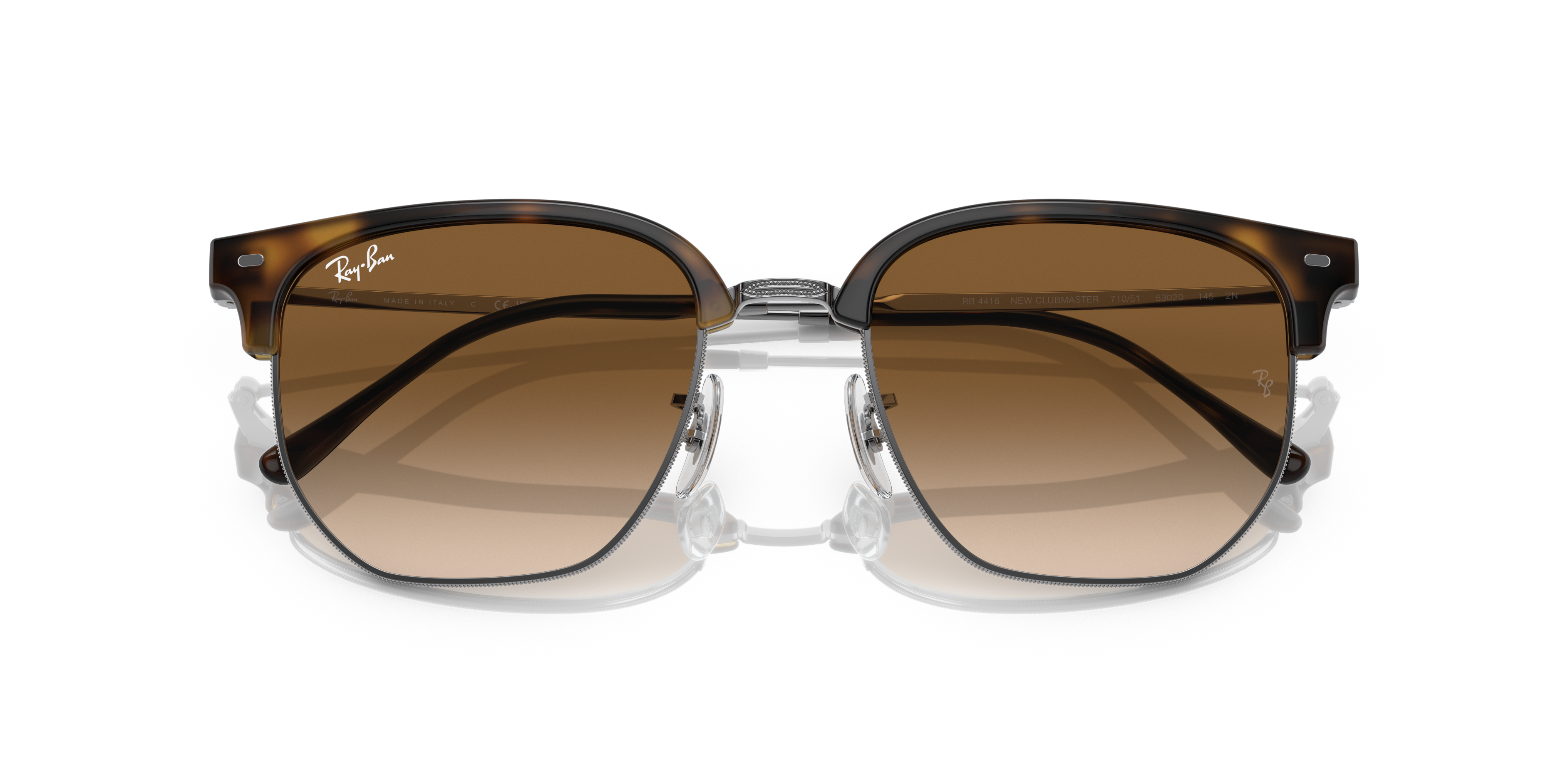 RAY-BAN RB4416 NEW CLUBMASTER 710/51 53