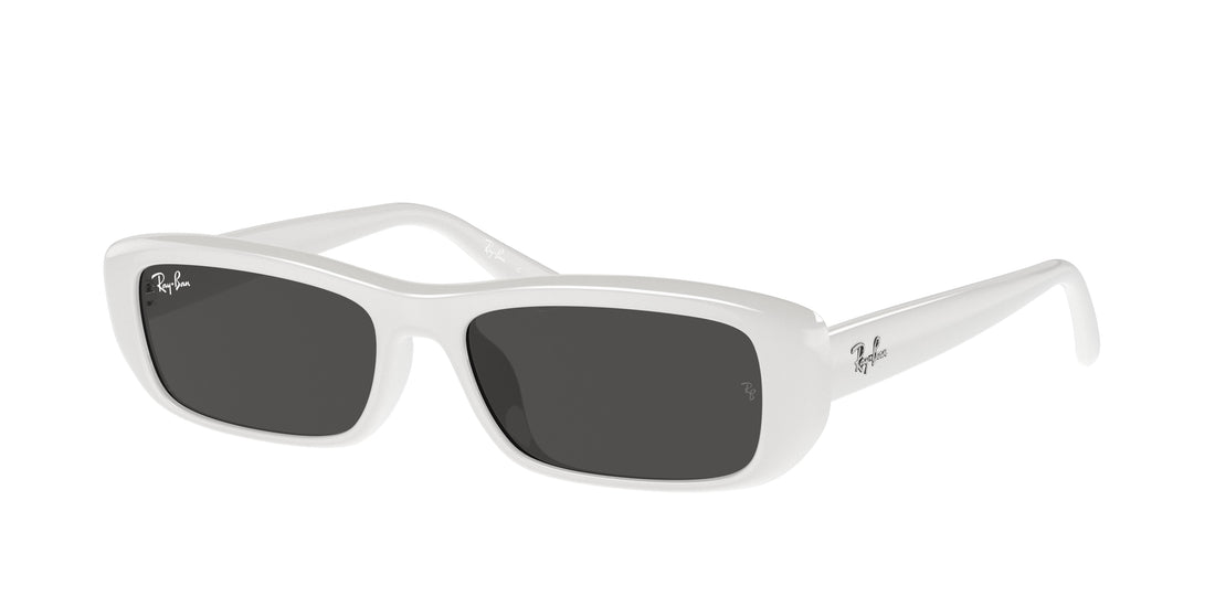 Occhiali da sole ray-ban rb4436d 677287 blanco pillow unisex taglia 55mm - Vista principale