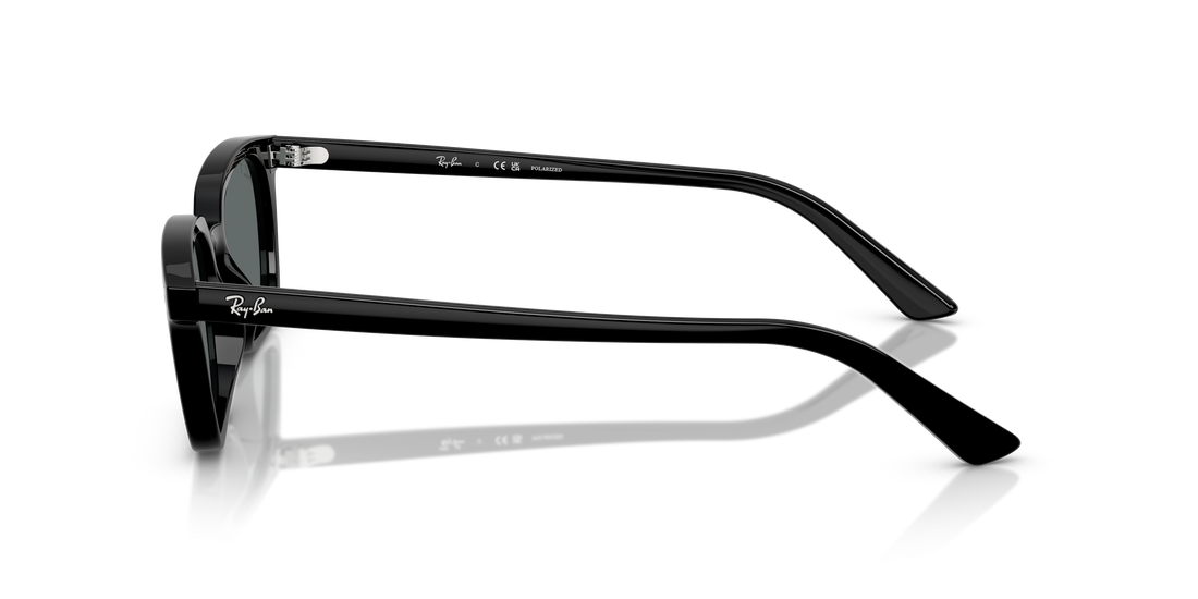 Lunettes de soleil ray-ban rb4456 zaya 667781 negro pillow unisex taille 50mm - Vue détaillée