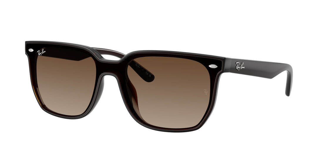 Sunglasses ray-ban rb4466d 714/13 marron square unisex size 47mm - Main view