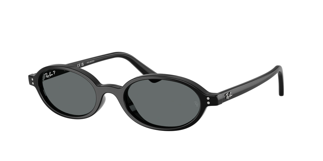 Occhiali da sole ray-ban rb4472 667781 negro oval unisex taglia 51mm - Vista principale