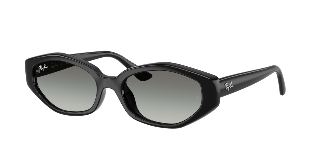 Óculos de sol ray-ban rb4473d 667711 negro irregular unisex tamanho 56mm - Vista principal